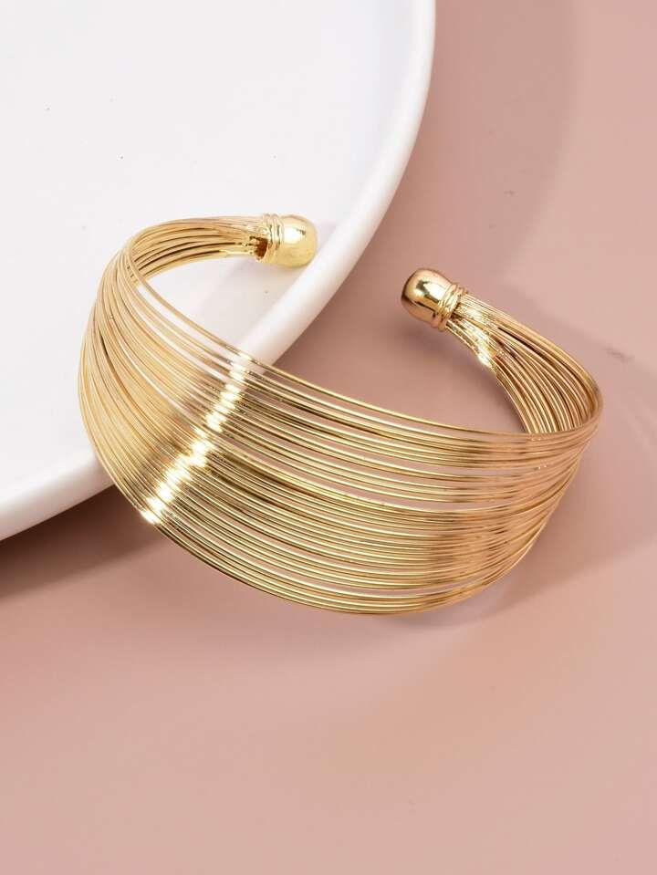 Golden Wave Cuff