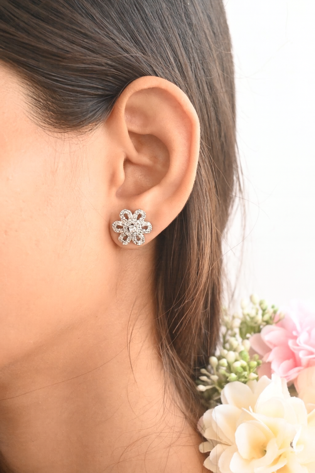 Crystal Blossom Studs