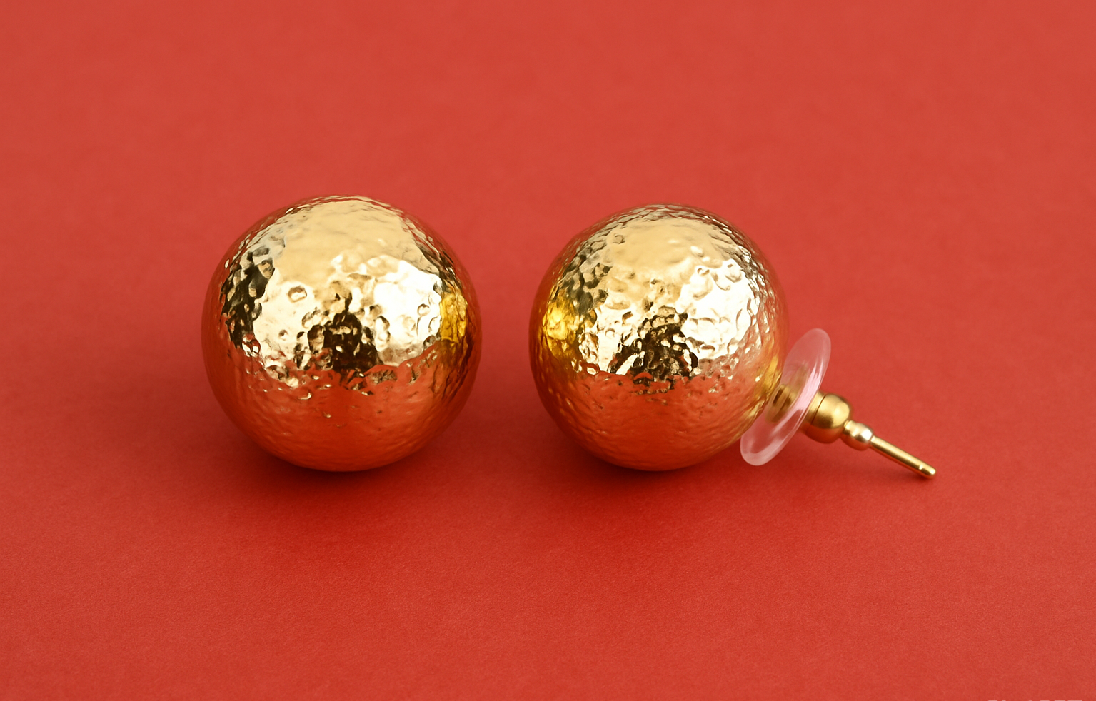 Golden Bubble Studs