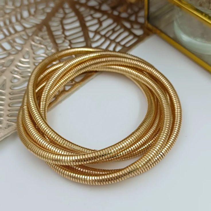Slinky Shine Bangles