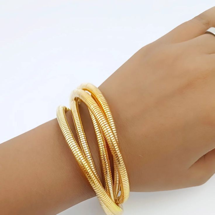 Slinky Shine Bangles
