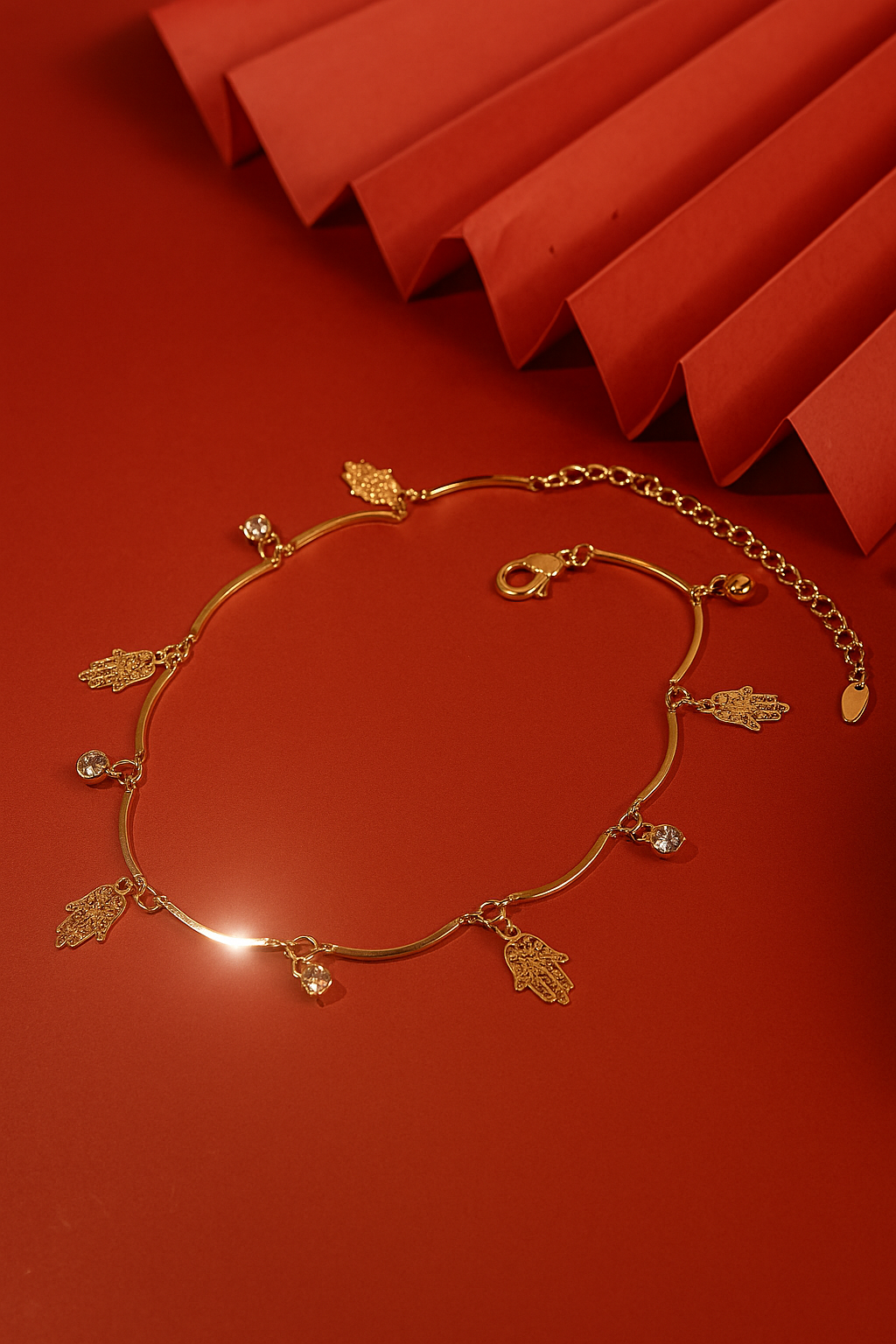 Lucky Leaves Anklet