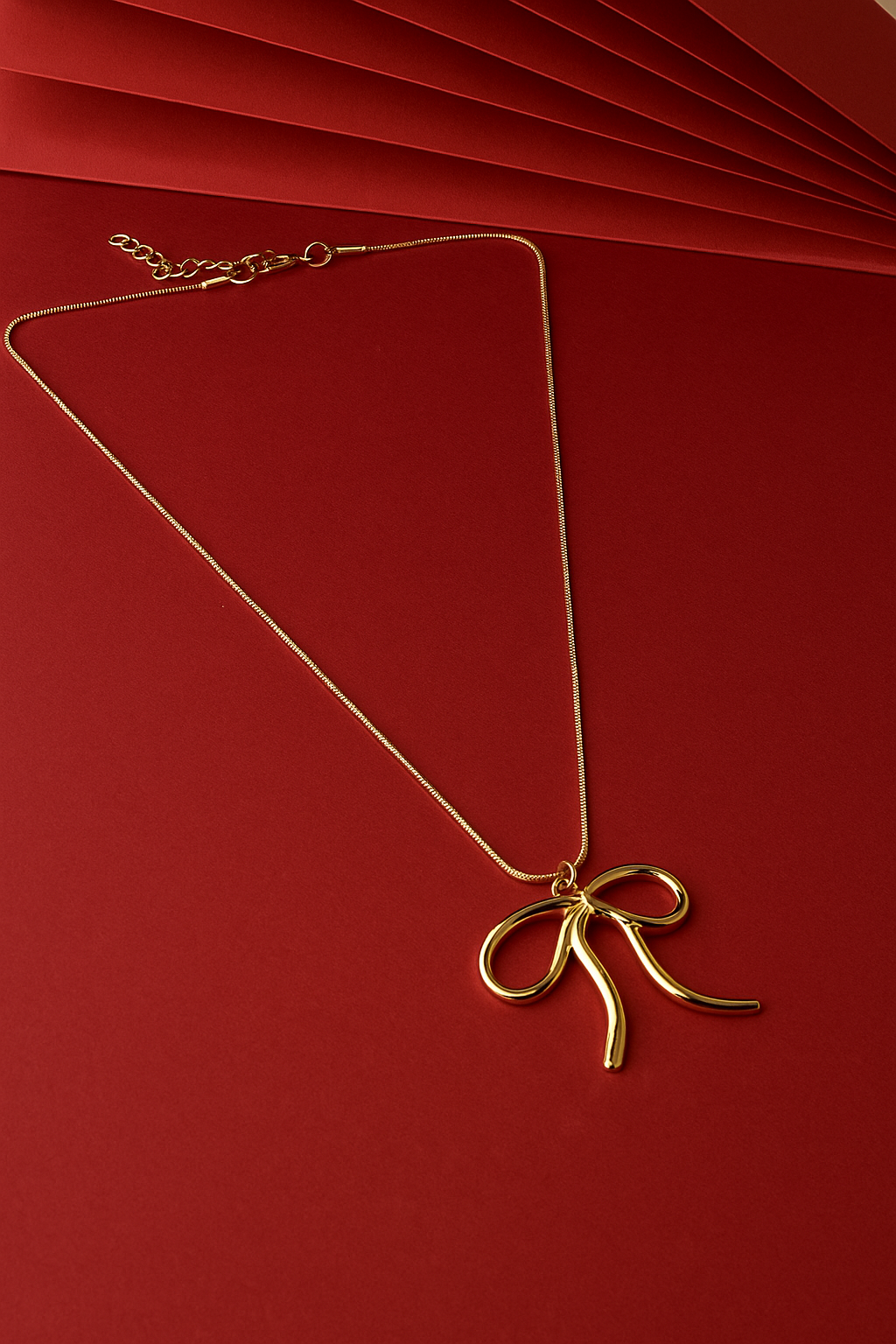 Bow Charm Pendant
