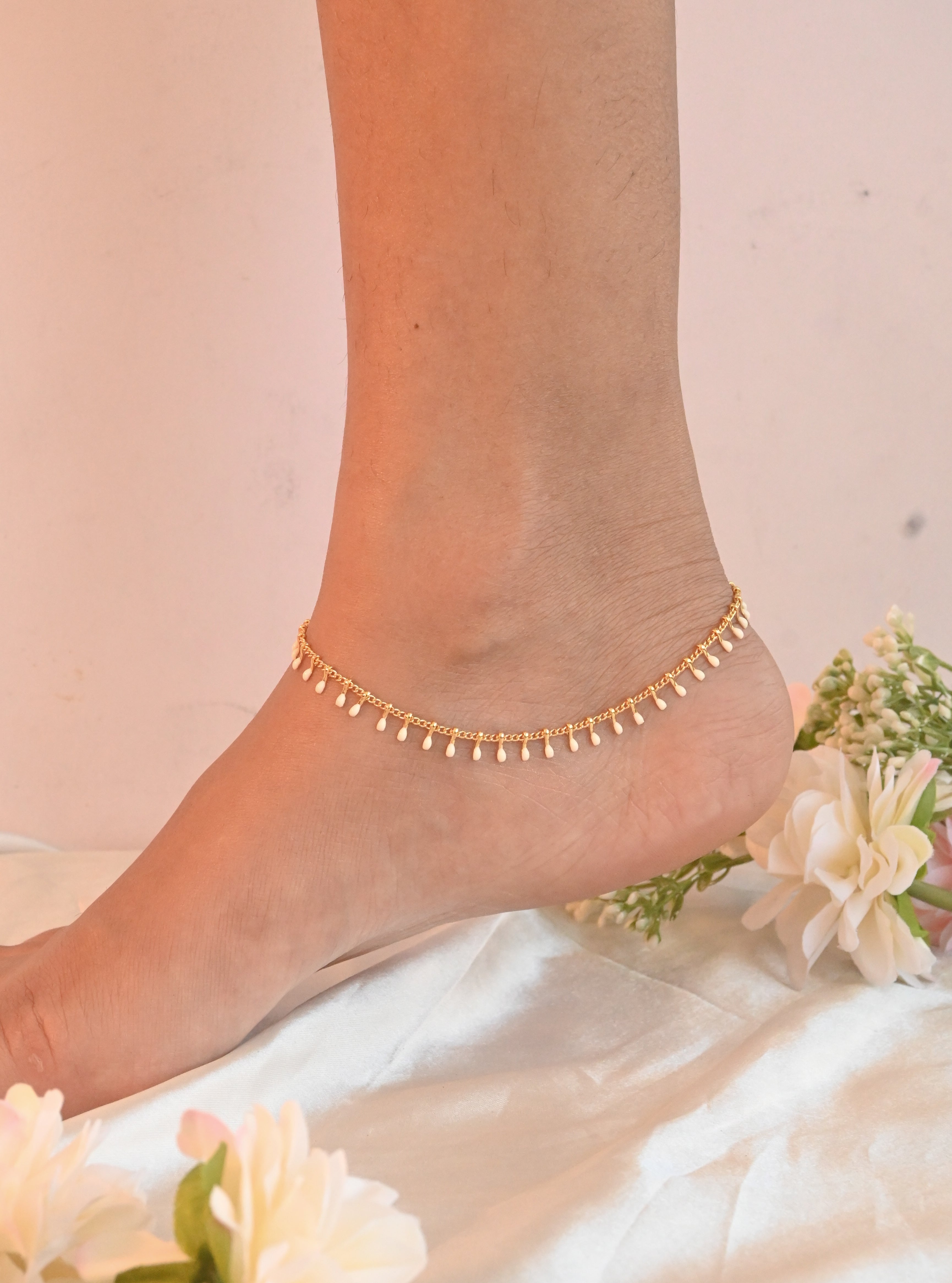 Raindrop Anklet