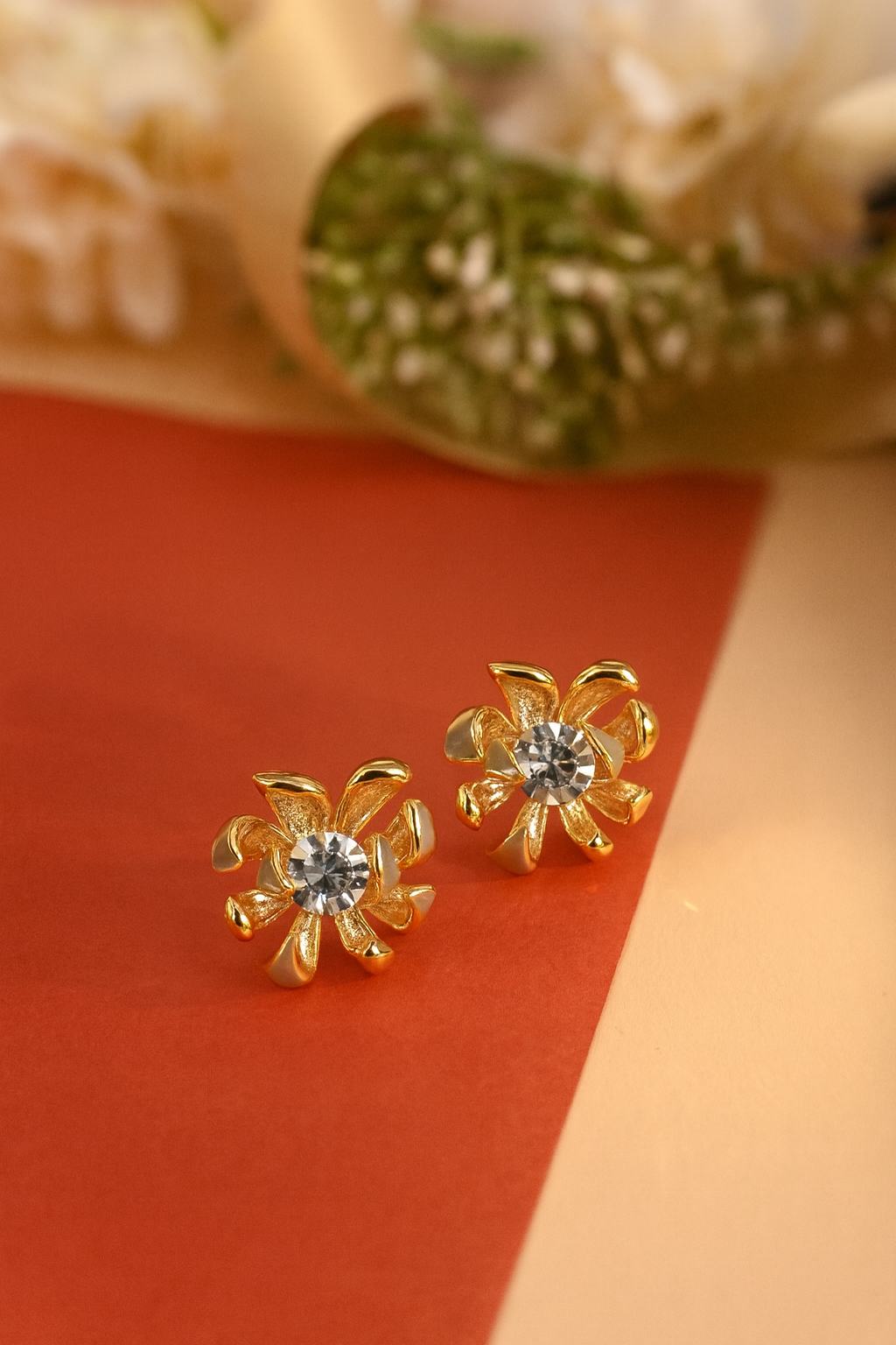 Petal Swirl Studs