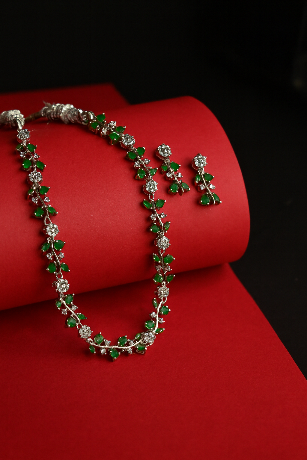 Emerald Blossom Set